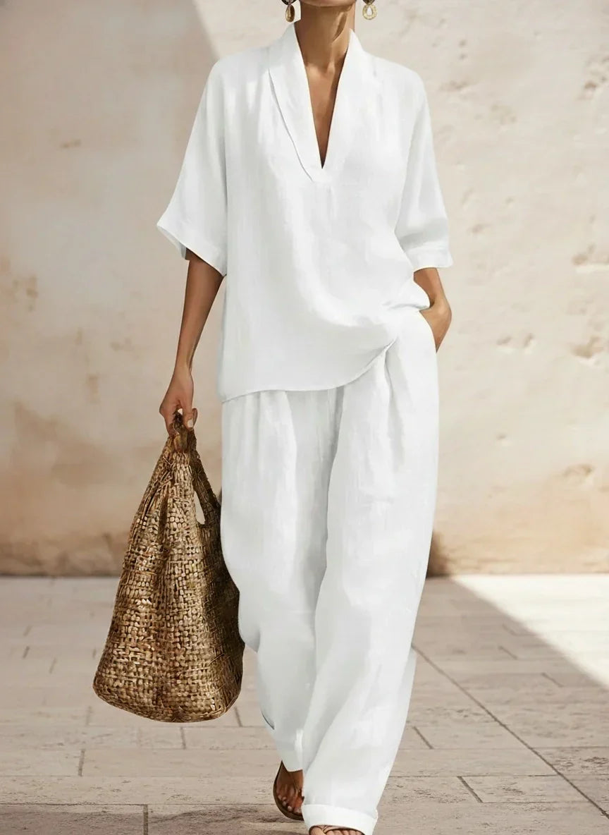 Lilly | Effortless Linen Two-Piece Set