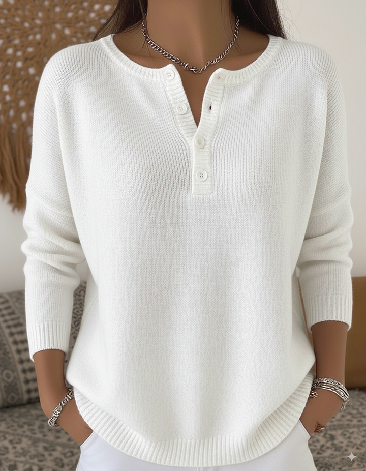Harper Lane™ | Calm Button-Up Jumper
