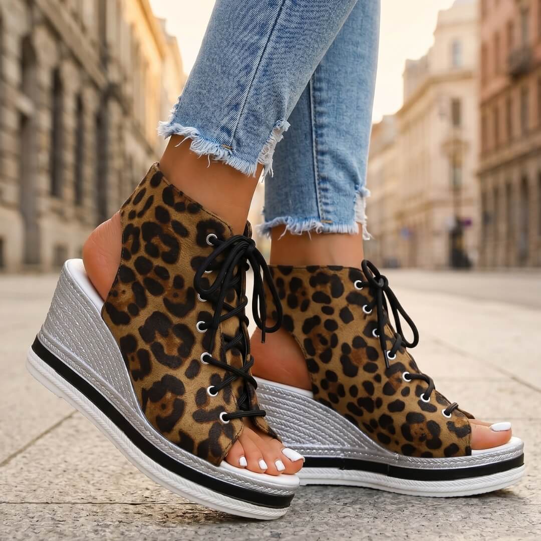 Ronnie Wedge Sandals