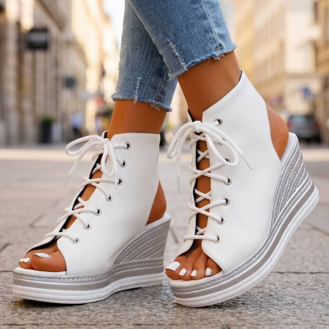 Ronnie Wedge Sandals