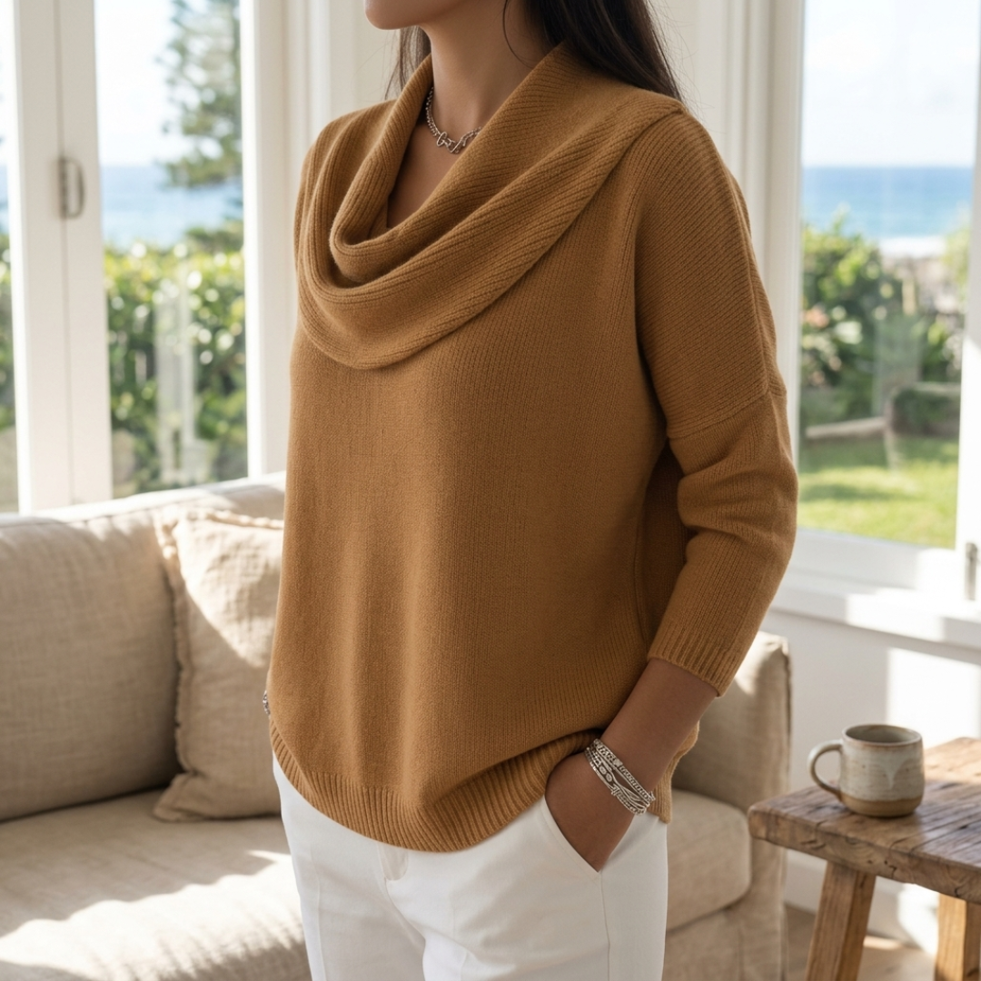 Harper Lane™ | Sweater with Collar