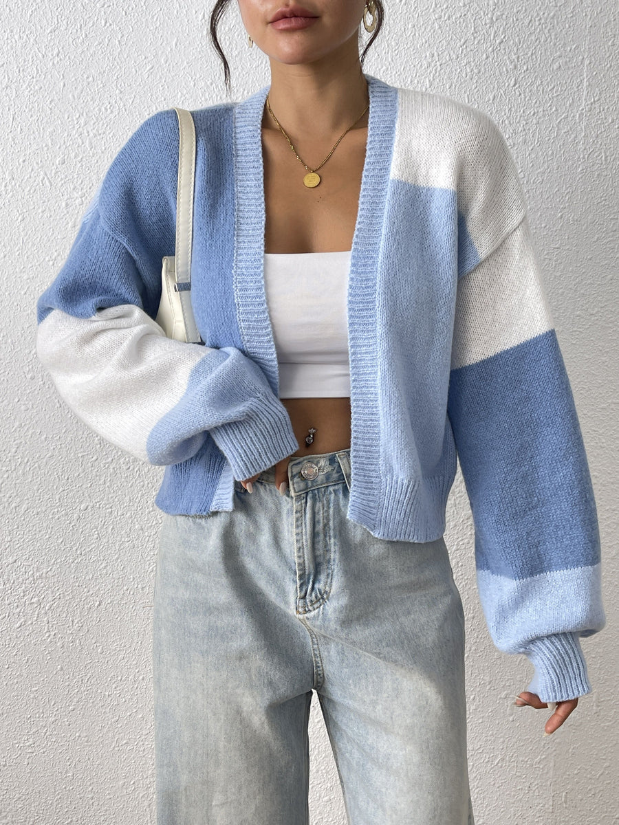 Adline |Block Cardigan