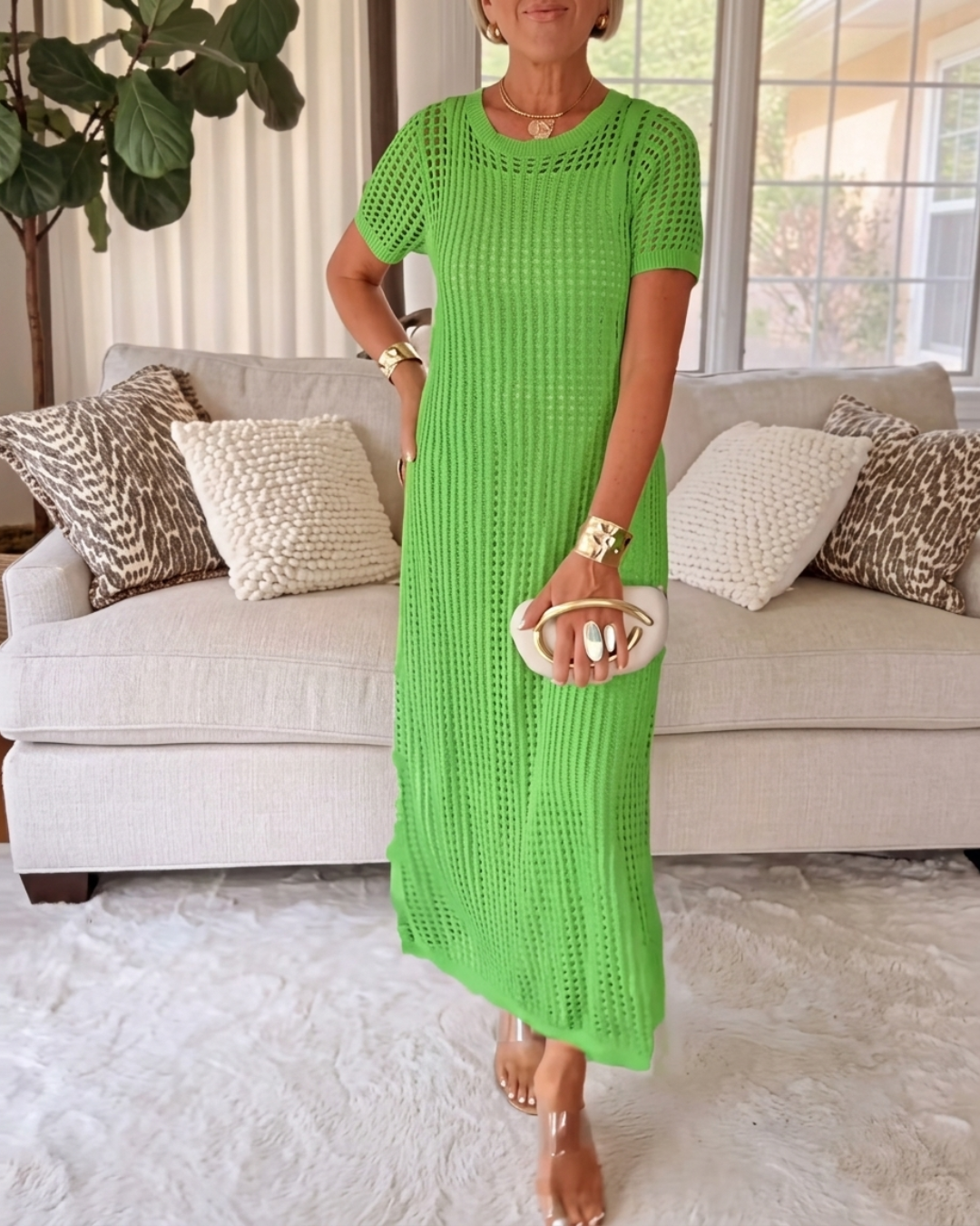 Bethany™ Cut-Out Long Maxi Dress + Free Inner Dress