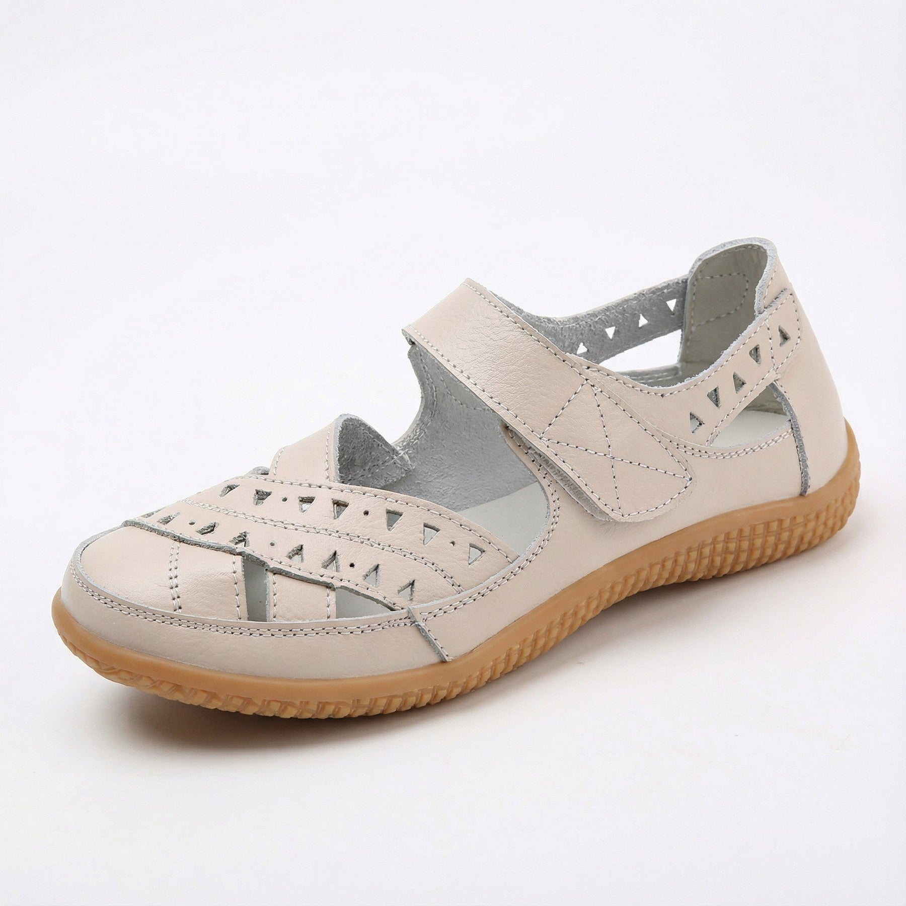 Women's Leather Sandals Orthopedic Walking Shoes Summer Sandals