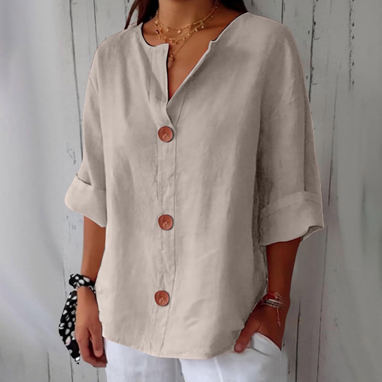 Margaret | Loose Summer Blouse