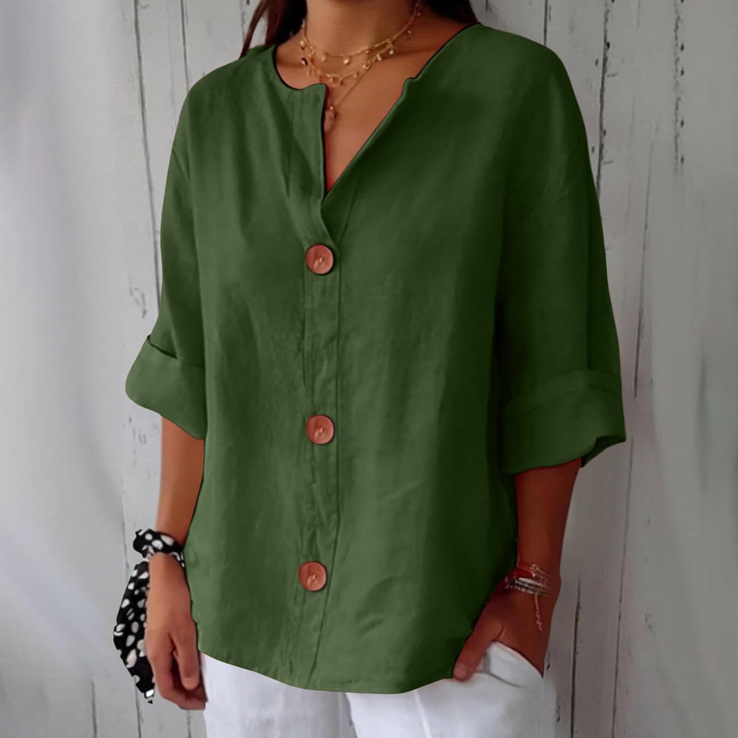 Margaret | Loose Summer Blouse