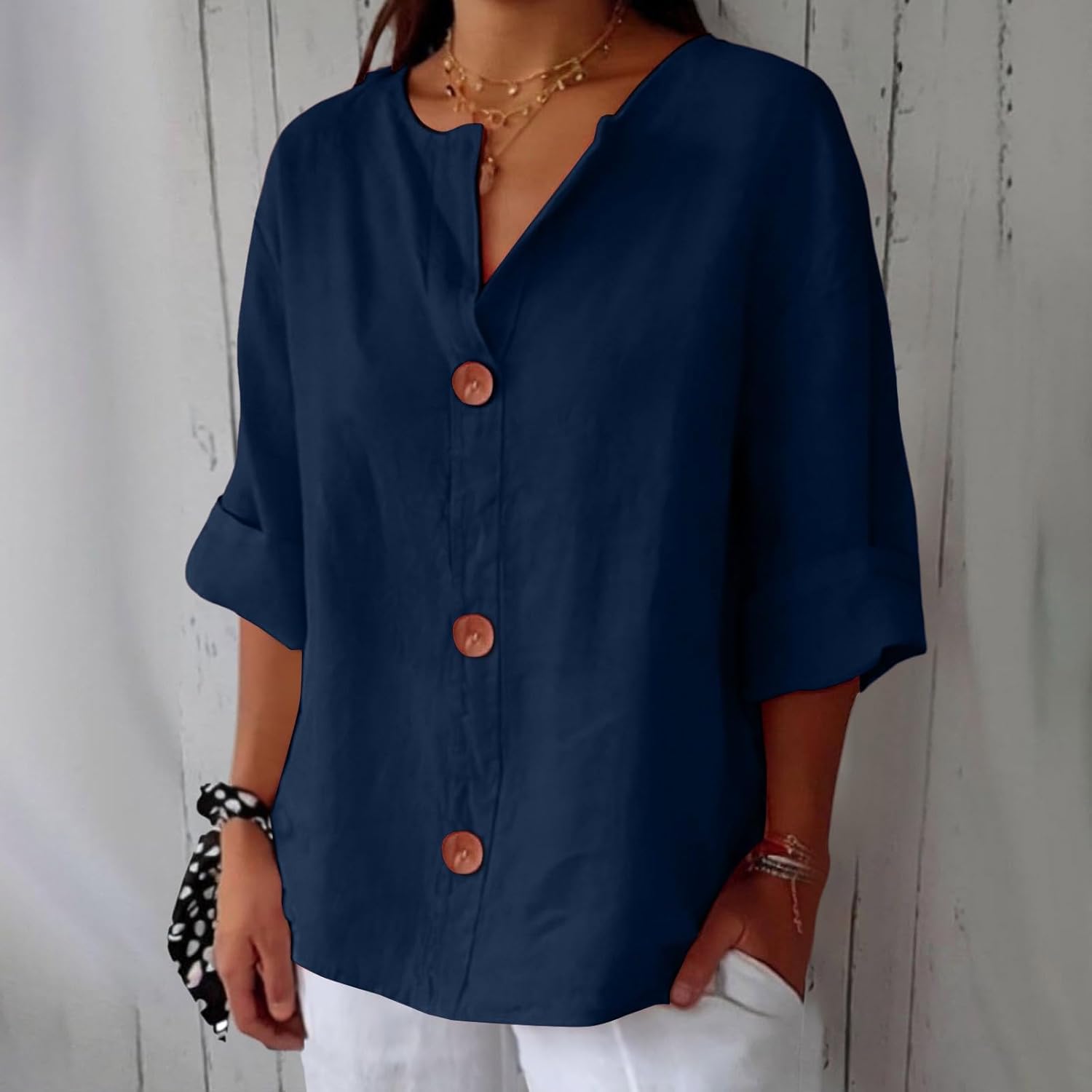 Margaret | Loose Summer Blouse