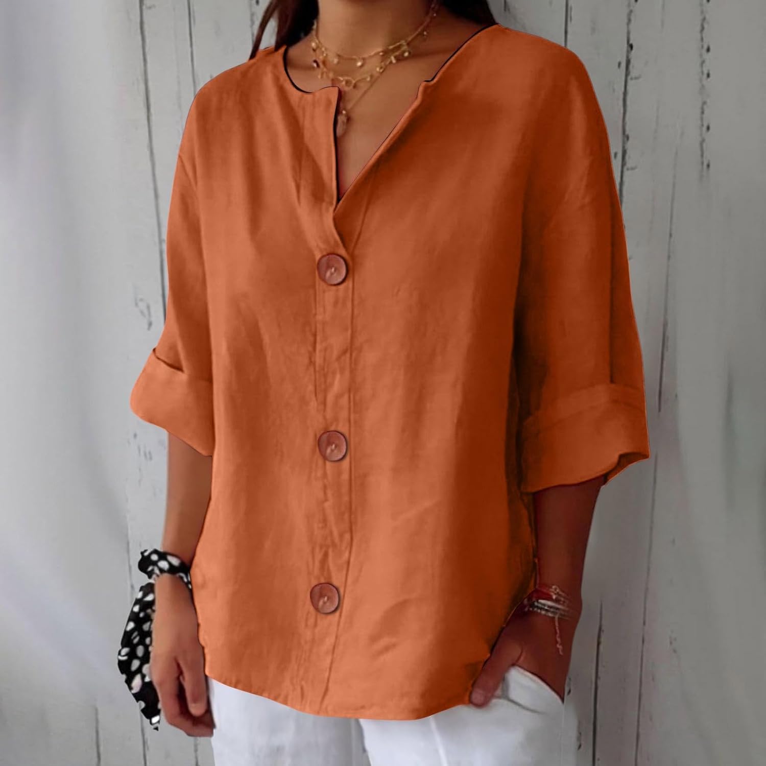 Margaret | Loose Summer Blouse