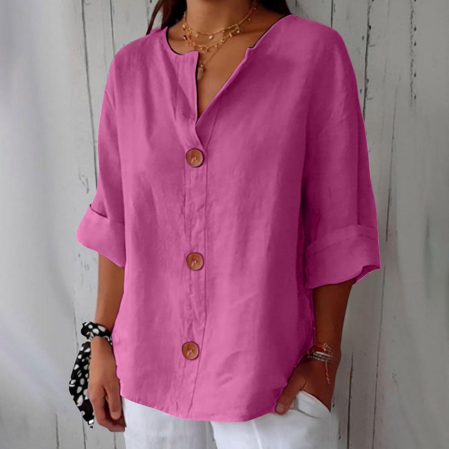 Margaret | Loose Summer Blouse