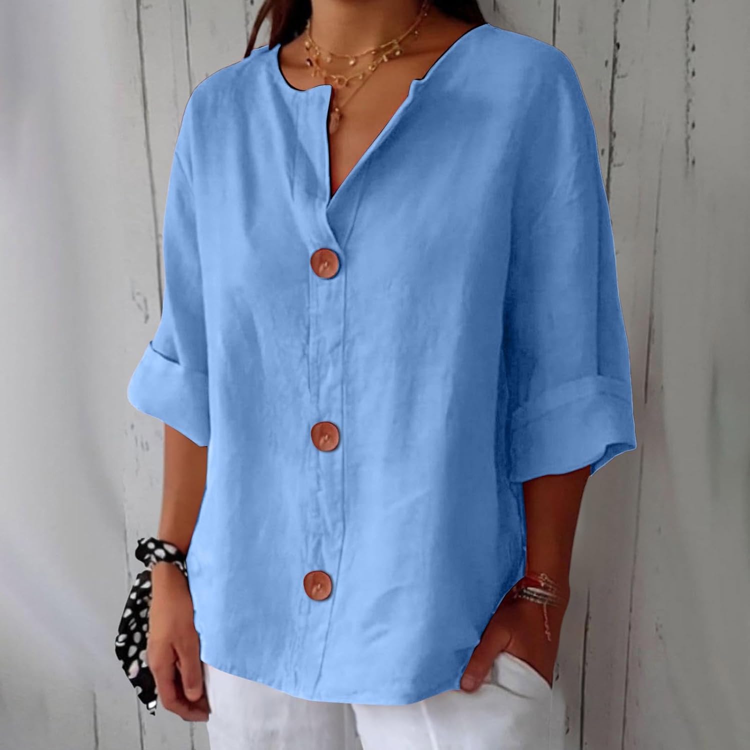 Margaret | Loose Summer Blouse