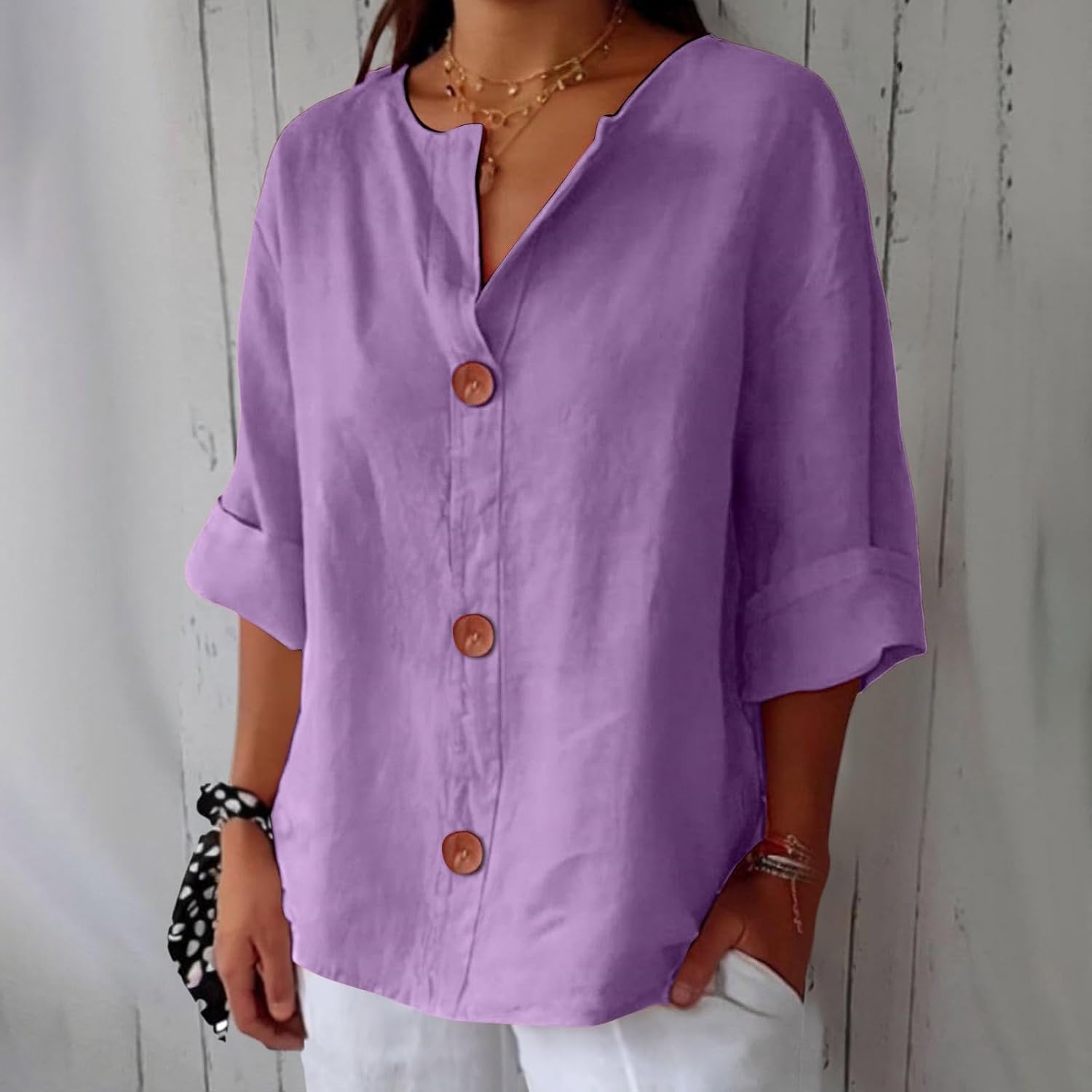 Margaret | Loose Summer Blouse