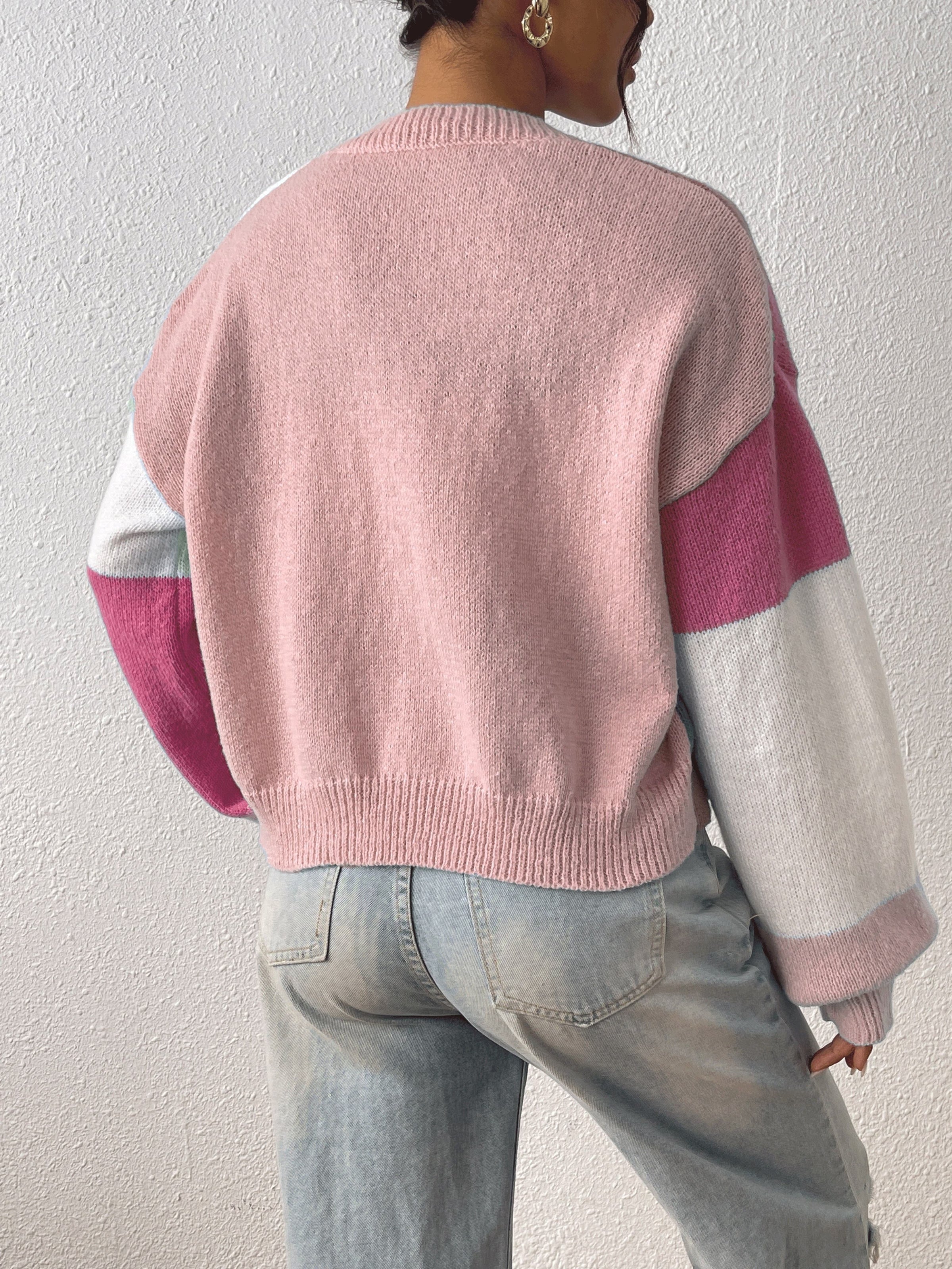 Adline |Block Cardigan