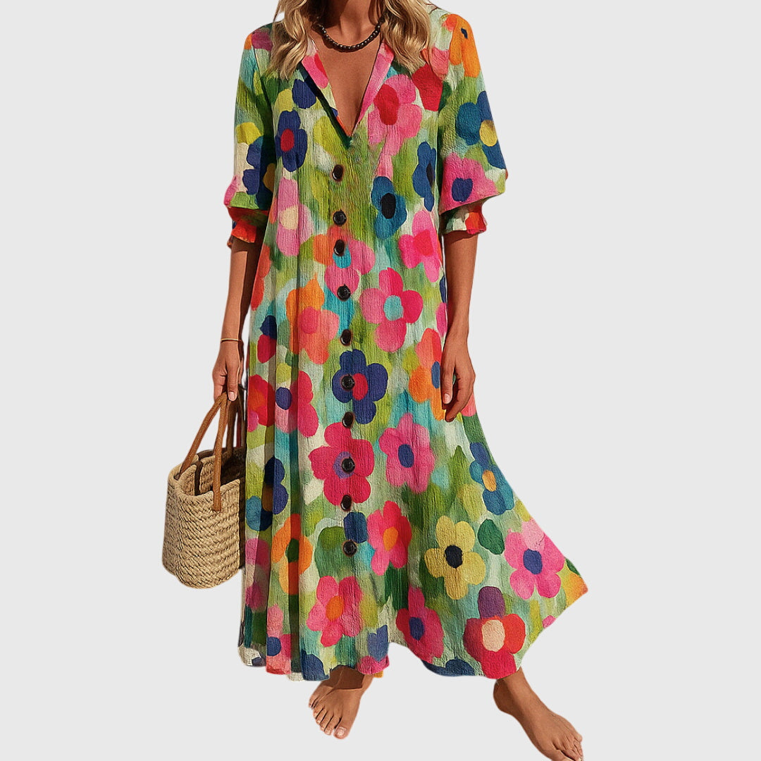 Jasmine™ | Elegante Slankmakende Jurk