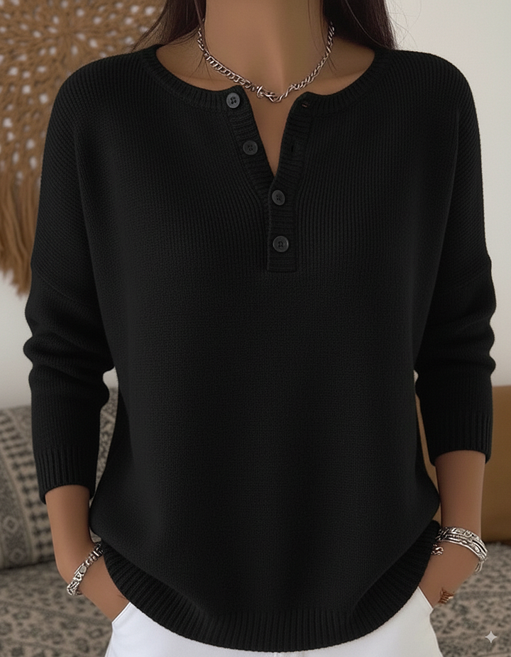 Harper Lane™ | Calm Button-Up Jumper