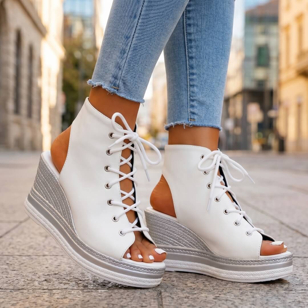 Ronnie Wedge Sandals