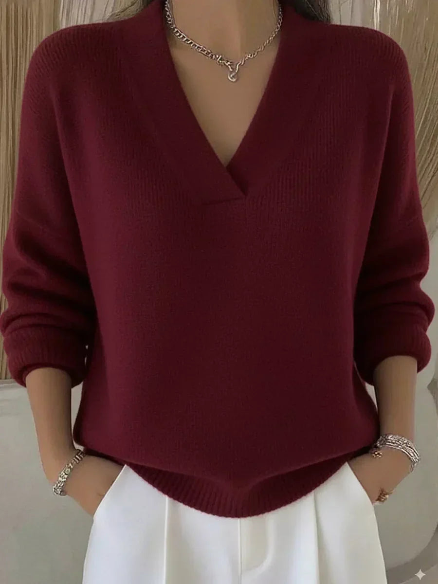 Alex | V-Neck Blouse
