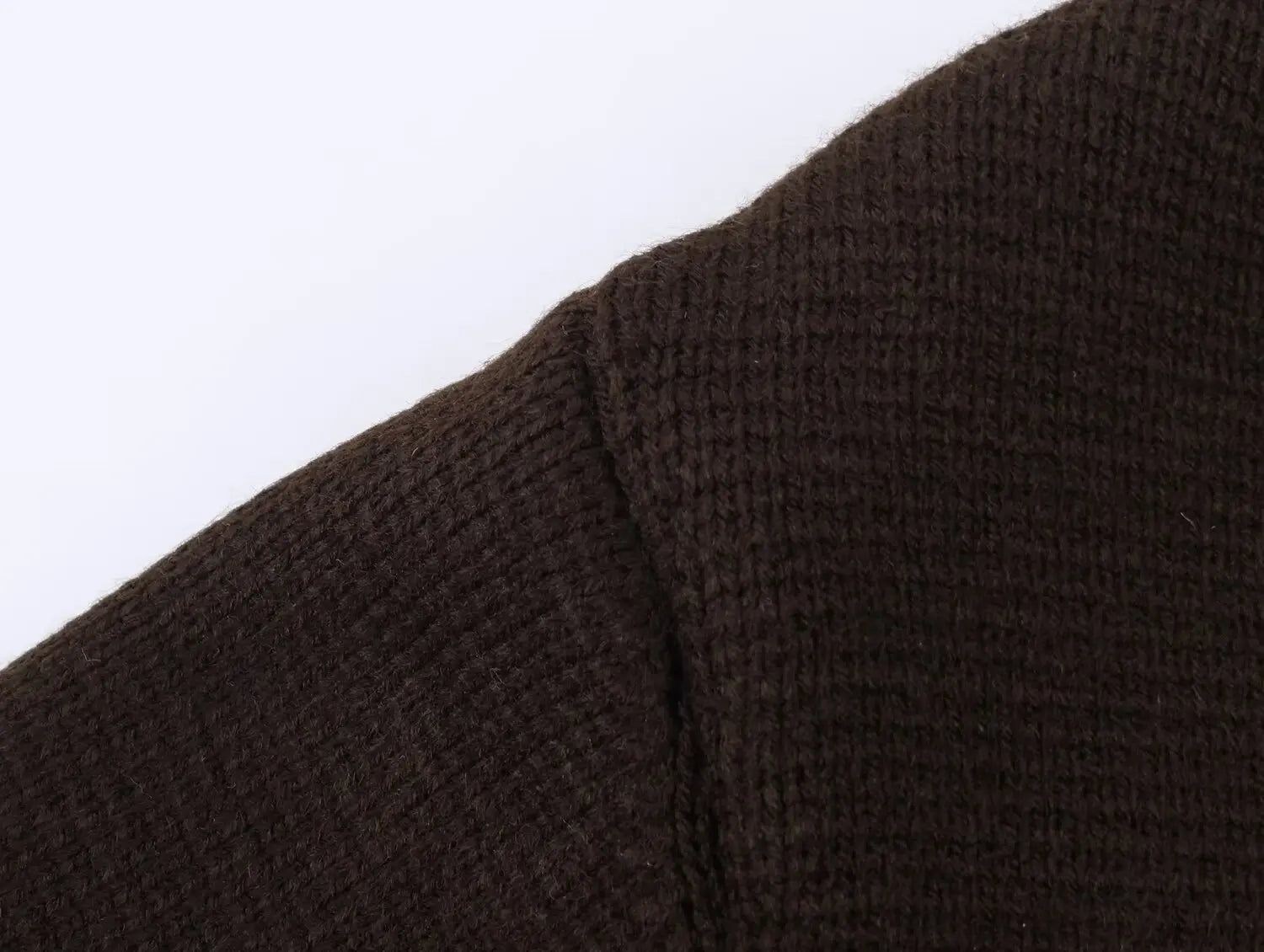 WIDE SLEEVE BUTTON FRONT KNIT JACKET