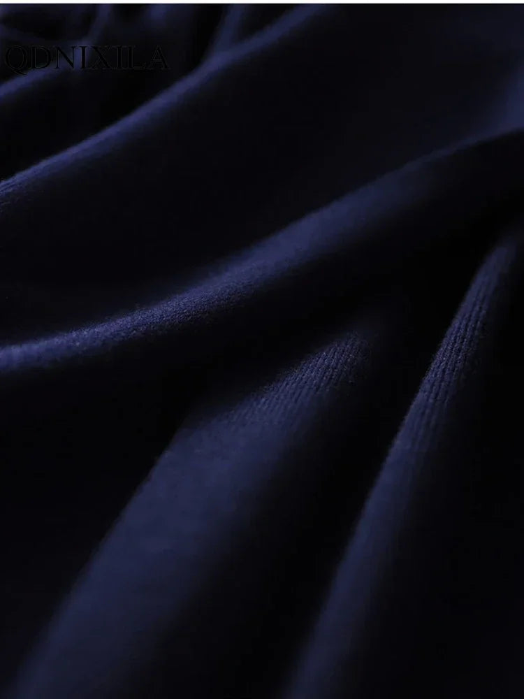 The Everly Wrap Knit Dress