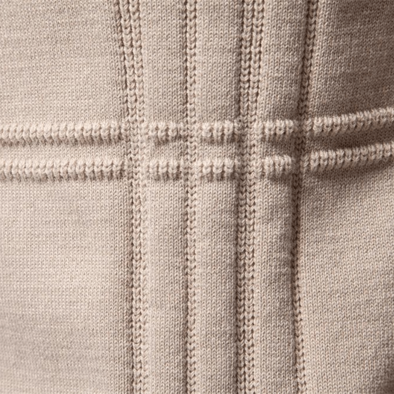 Seve - Elegant Checked Sweater