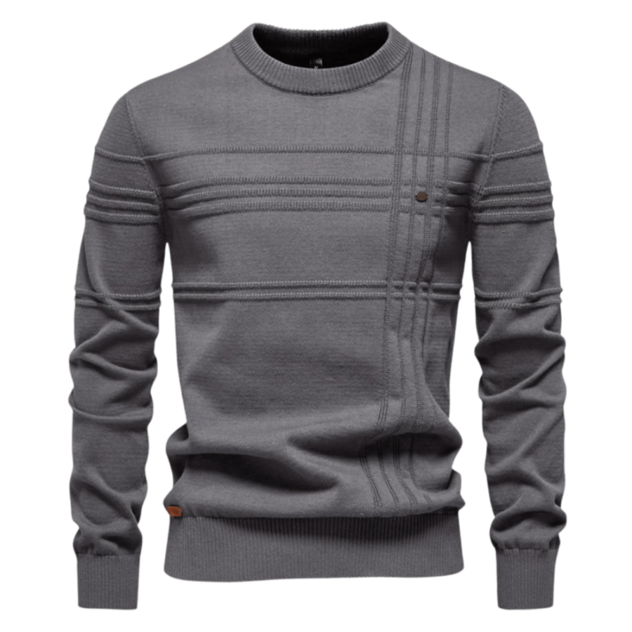Seve - Elegant Checked Sweater