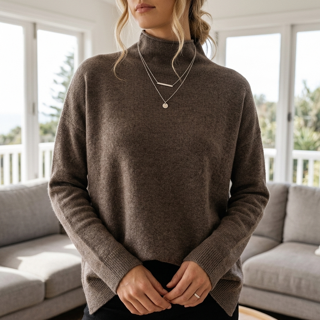 OVERSIZED TURTLENECK SWEATER