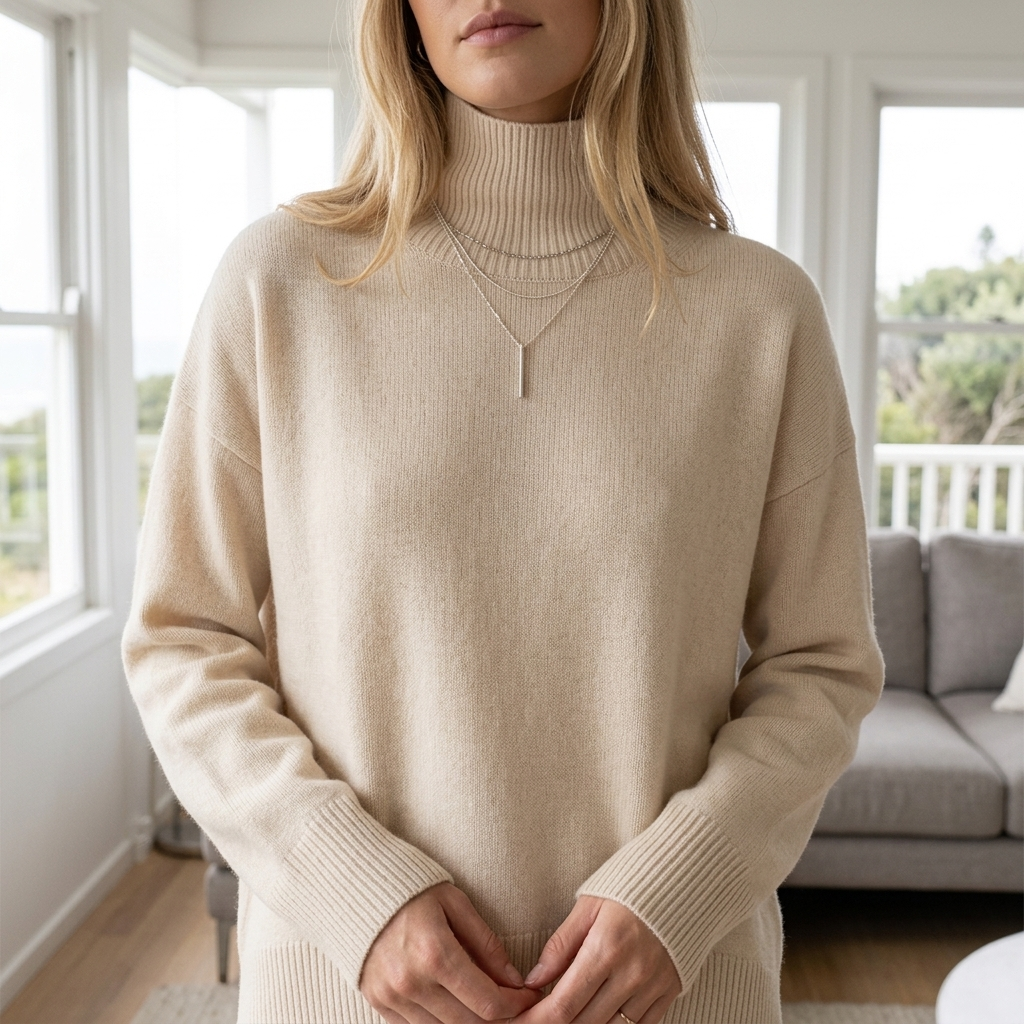 OVERSIZED TURTLENECK SWEATER