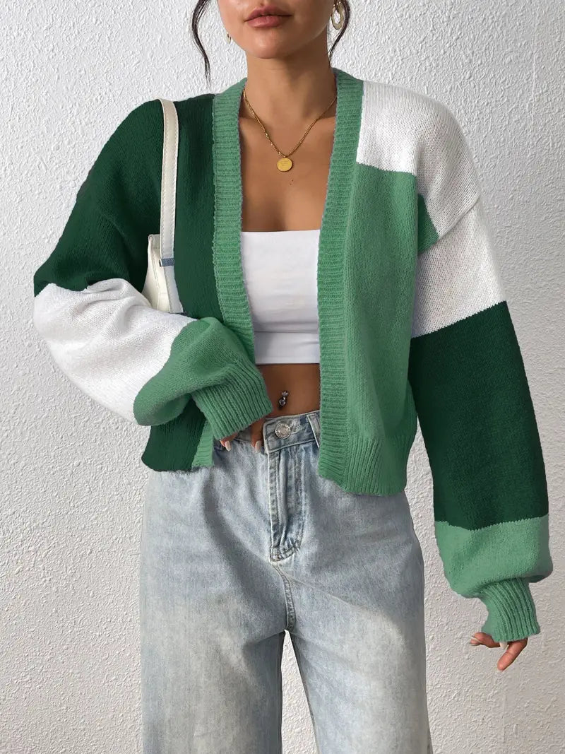 Adline |Block Cardigan