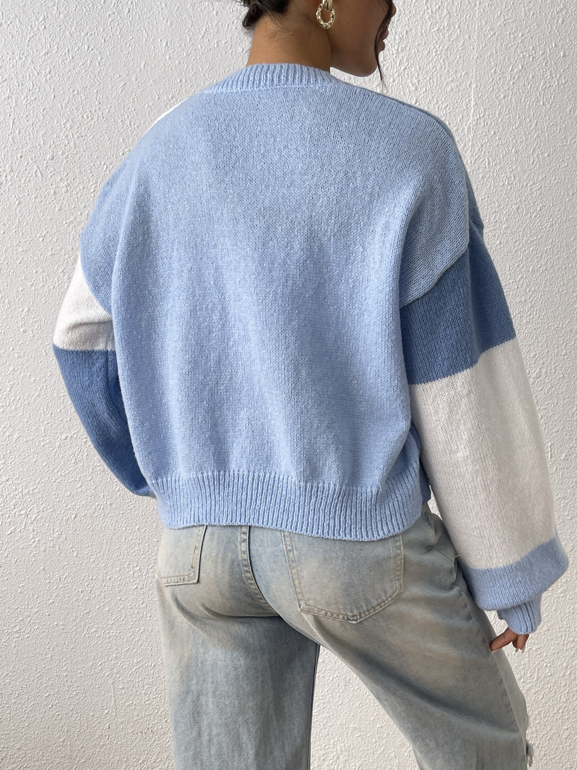 Adline |Block Cardigan