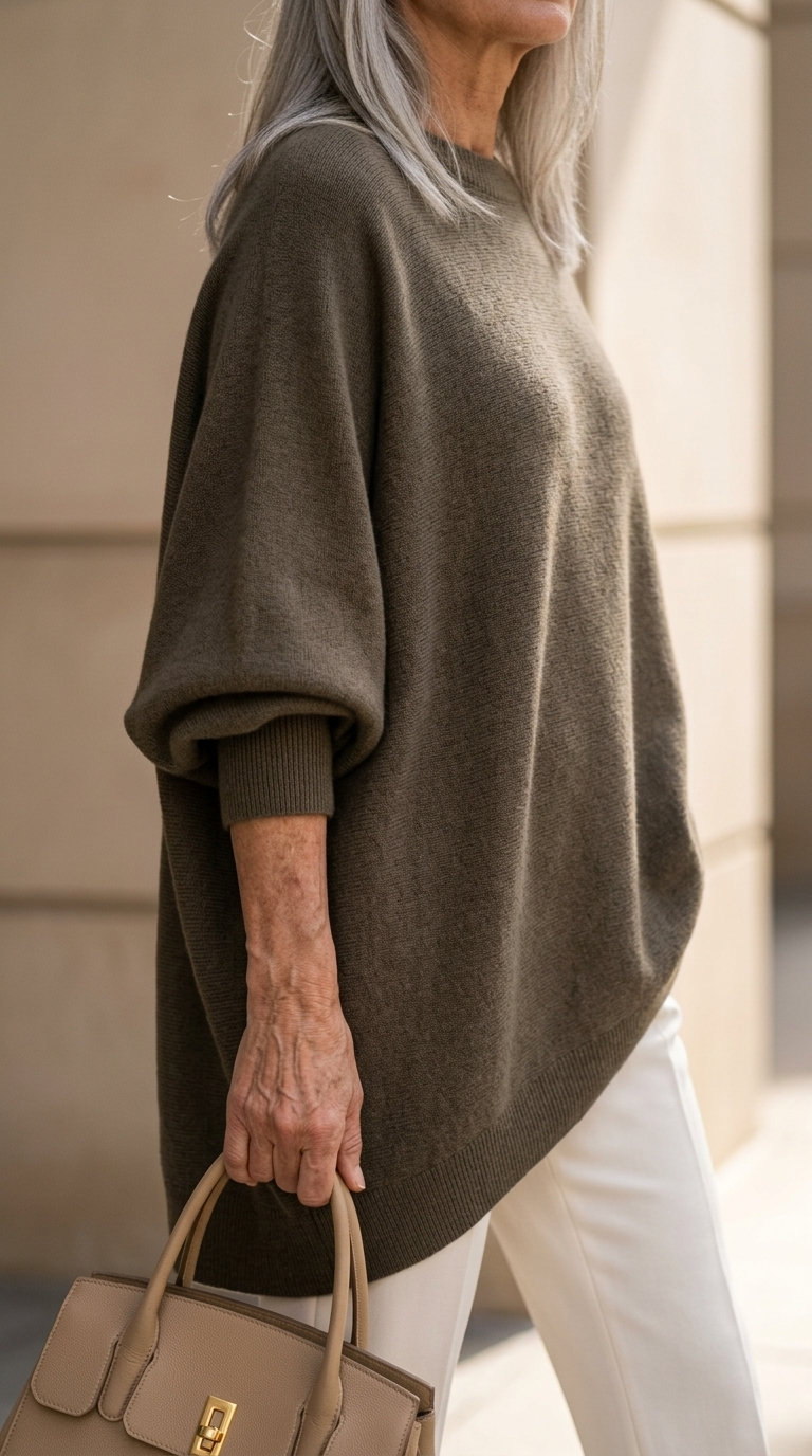 Sophie | The Celeste Cape-Knit Poncho