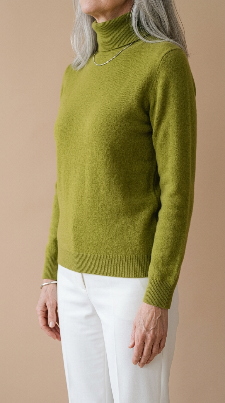 Mira | Mink-Cashmere Turtleneck