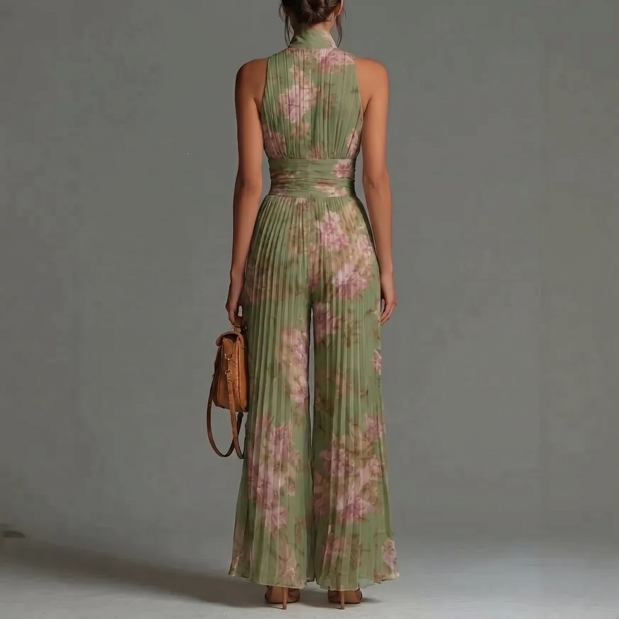 Isbel™ Elegant Floral Jumpsuit