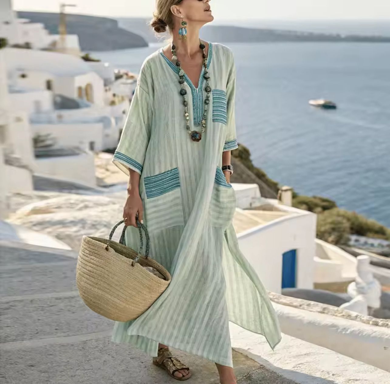 Elegant Mary - Long Beach Dress